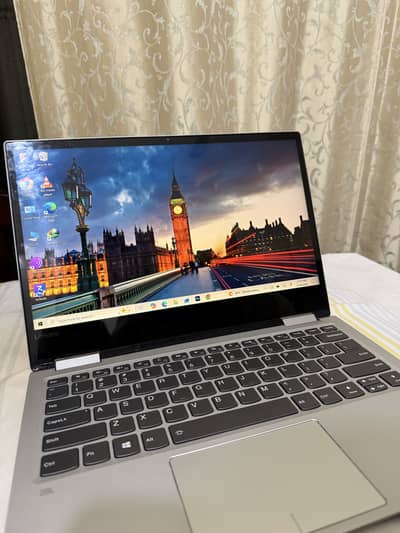 lenovo yoga i5 7th gen 8gb 256 gb ssd touch  rotateable