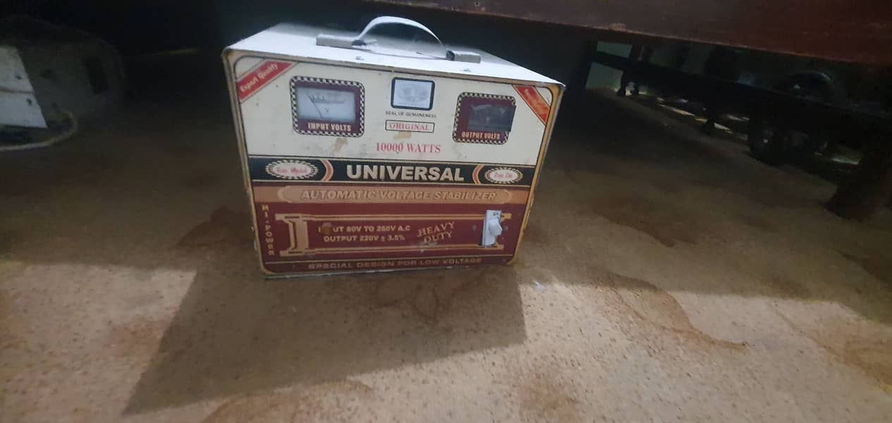Universal automatic voltage Stabilizer 1