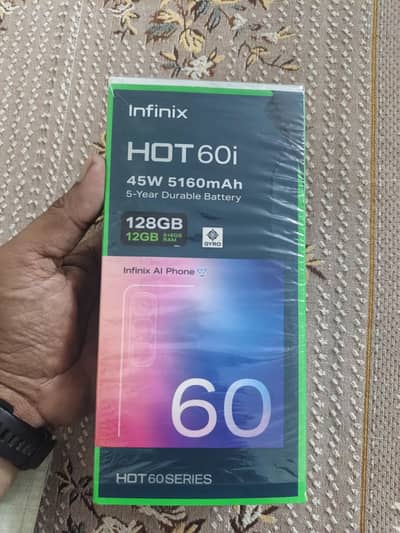 hot 60i 6/128 sirf box open kiya he use ni he sim ni dali abi