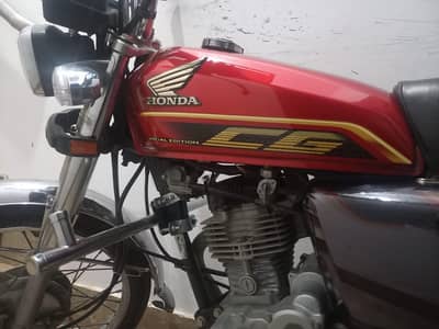 Honda CG 125 Special Edition Red