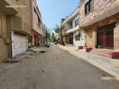 Sector Z A Mape Aprove West Open Plot . Near Market School Masjid Park Hospital All Amenities At Walking Distance