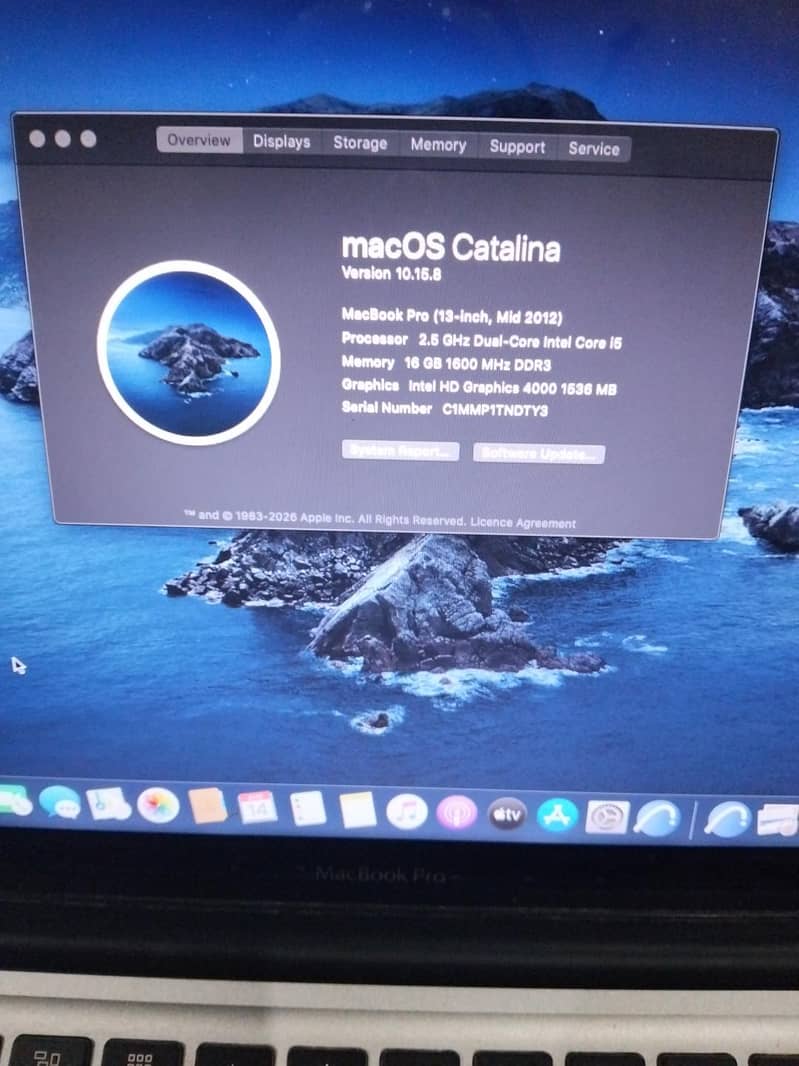 MACBOOK PRO 2012 2