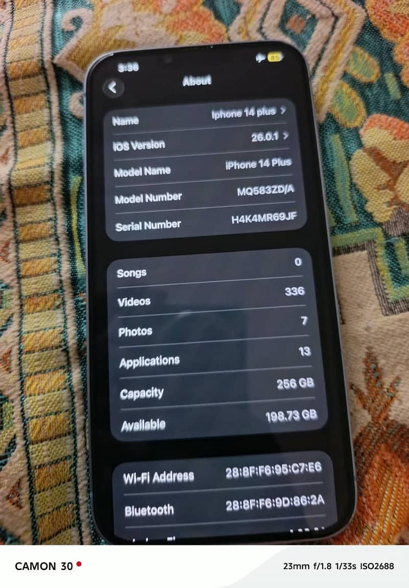 Apple iPhone 14 plus 5