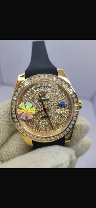 Presidential Day-Date Diamond Edition – Super High-End Swiss Movement