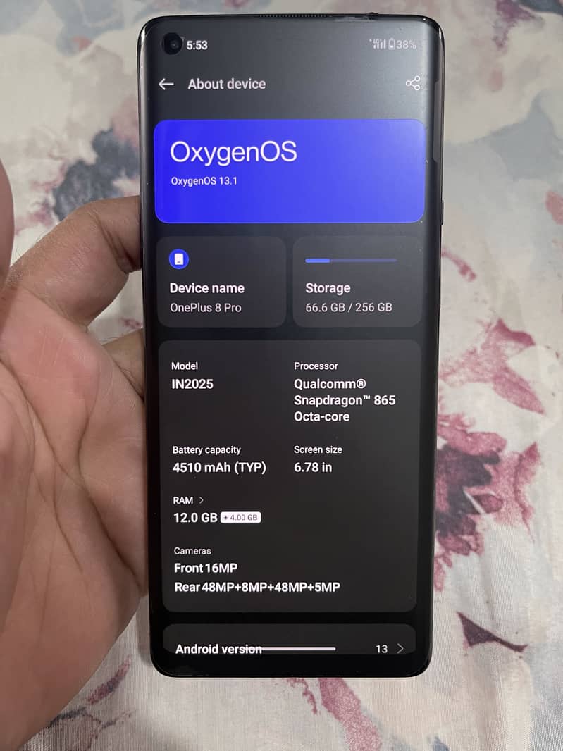 One Plus 8 Pro 2