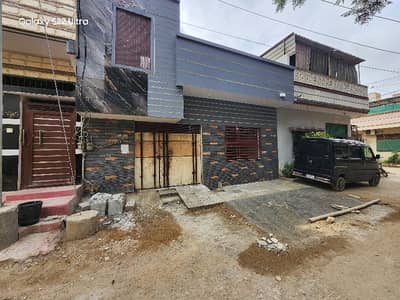 SECTOR Z . WEST OPEN Leasd Renovated House Like New Ground + 1st 2 Bed Lounj . 1st Floor Precast Room