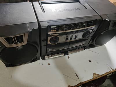 Panasonic Portable Stereo Component System — RX-CT850