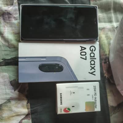 Samsung Mobile A07 5G 4/64 just like new
