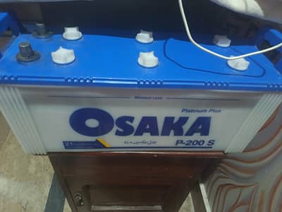 Osaka P-200 S with two solar plates 185v