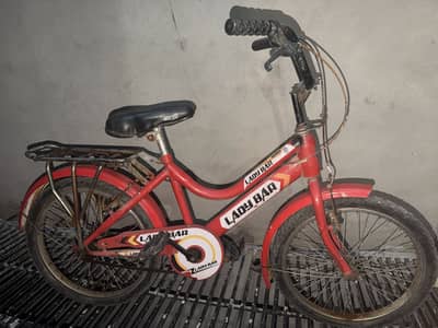 Used 20-Inch Lady Bar Kids Bicycle for Sale in Lahore