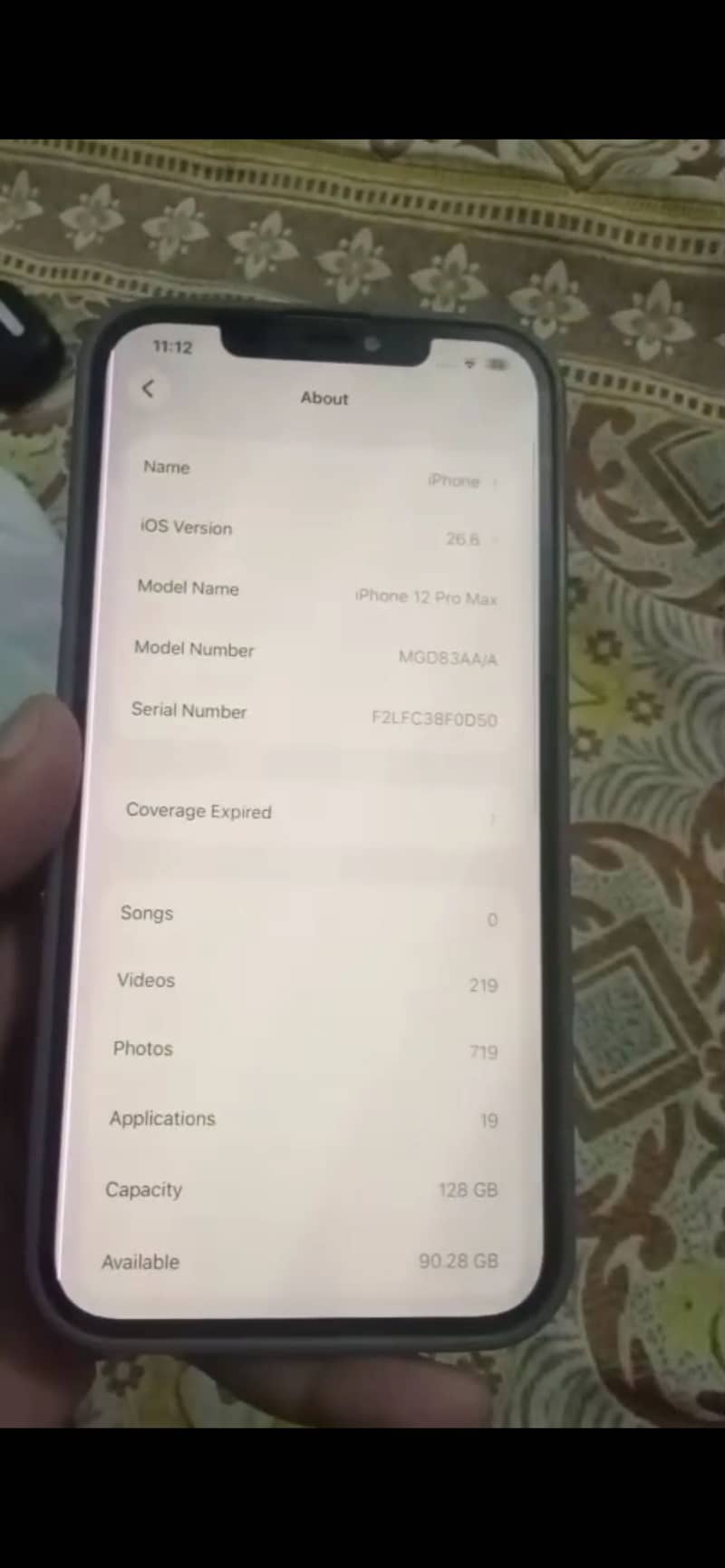 Iphone 12 pro max 5
