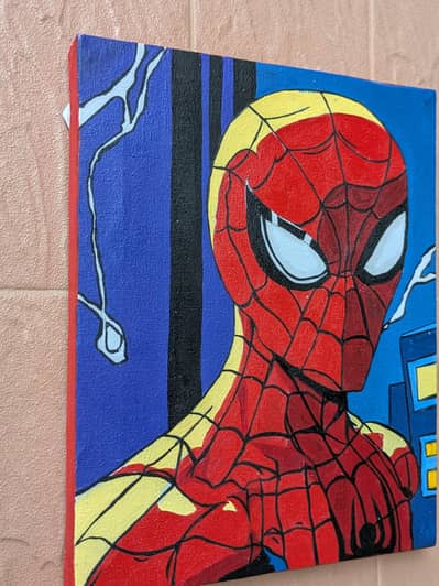 Spider Man painting