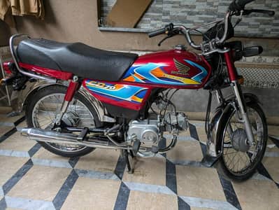 Honda CD 70 2026 model neat condition