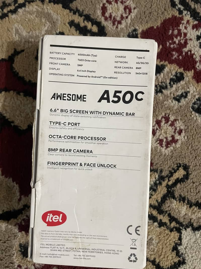 Itel A50C 6
