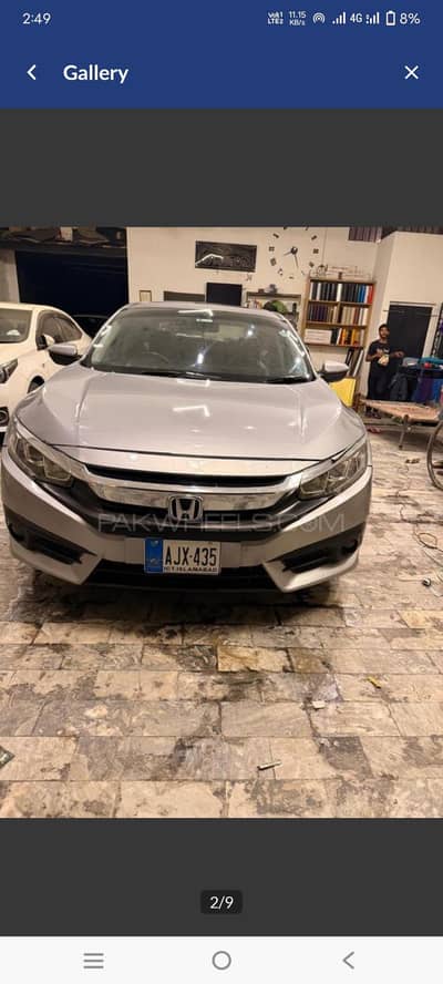 Honda Civic VTi Oriel Prosmatec 2018