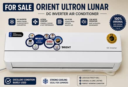Orient 1Ton Ultron Lunar DC Inverter AC – T3 for sale.
