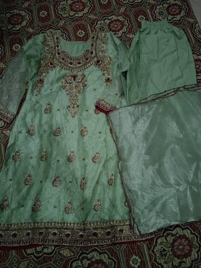 full hand work fancy suit