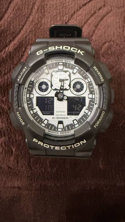 Casio G-Shock GA100BW-1A
