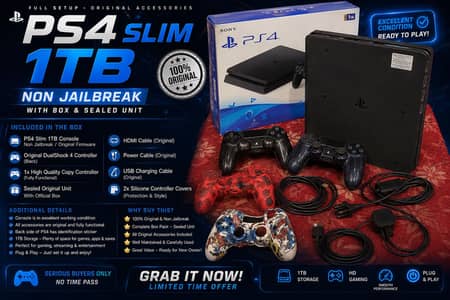 PS4 slim 1tb