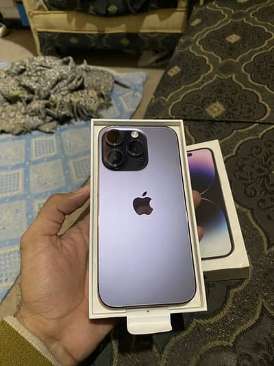 Iphone 14 pro physical dual full box pta aproved
