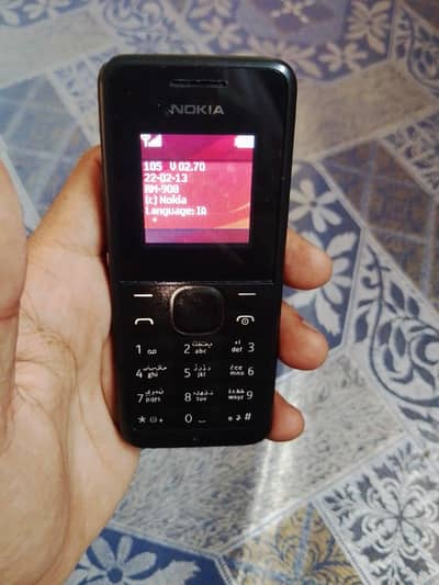 Nokia 105 ORIGNAL SINGLE SIM PTA APPROVE