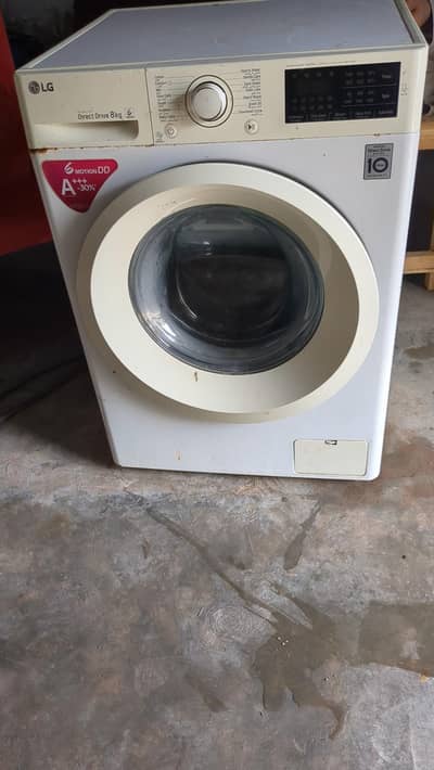 LG Automatic Washing Machine  8kg– Excellent Condition Description: