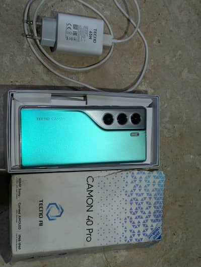 Tecno Camon 40 pro Lush Condition (Andaa piece)