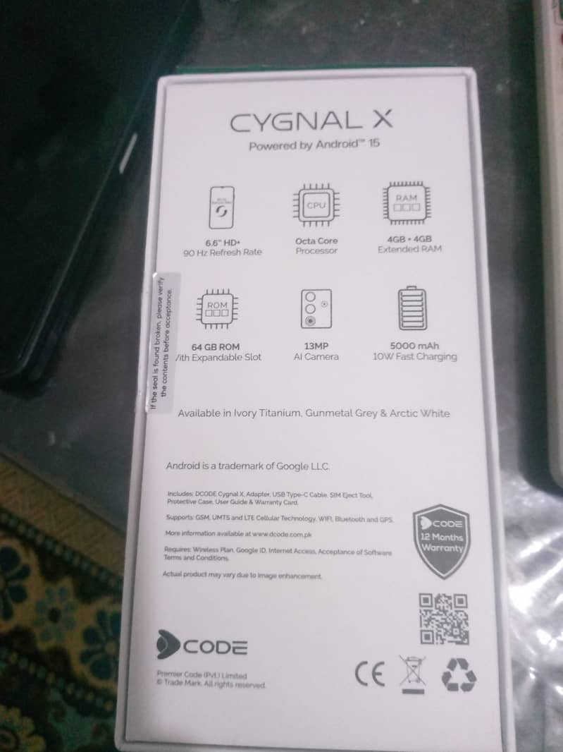 Dcode cygnal x 4+4/64 11