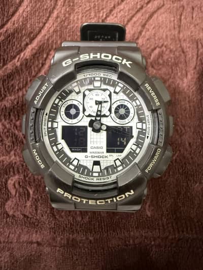 Casio G-Shock GA100BW-1A