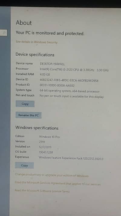 Gaming PC with all stuff and cables