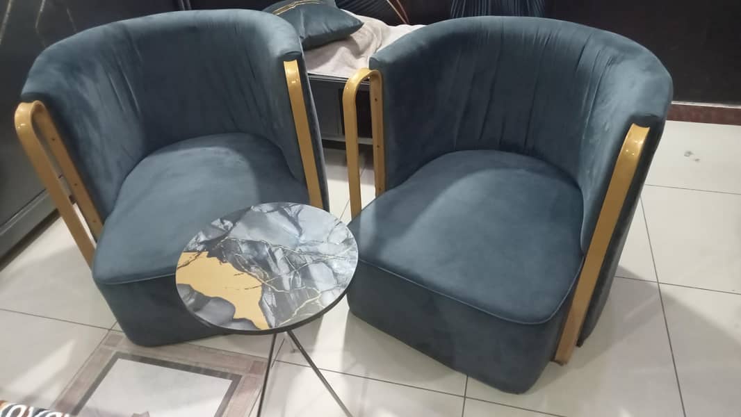 Sofa chairs with small table 1