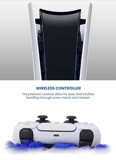 Sony PS5 Blu-ray Disc Edition Slim 1TB Storage with DualSense controll