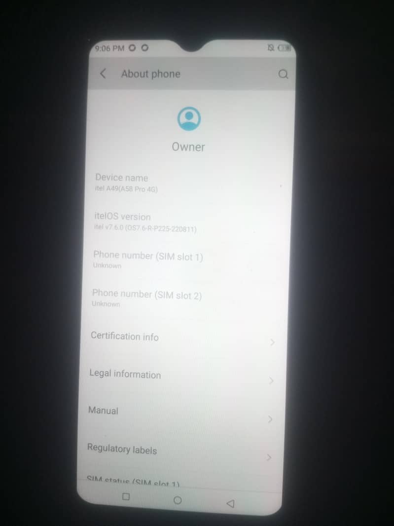 Itel A49 1