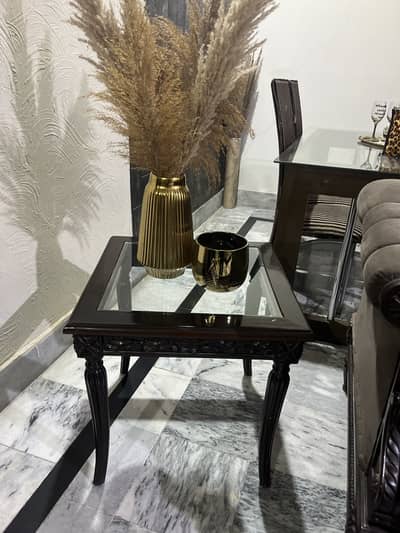 1  center table & 2 side tables
