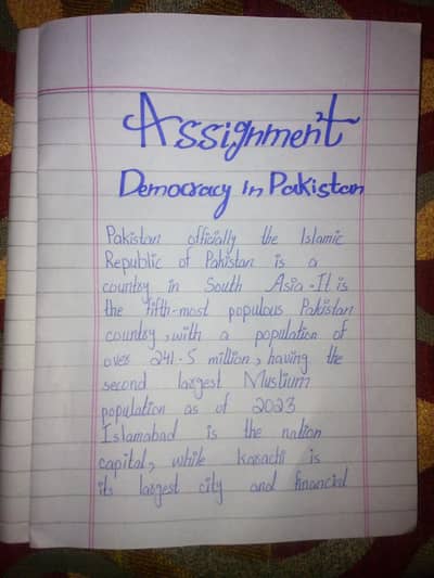 assignment writing