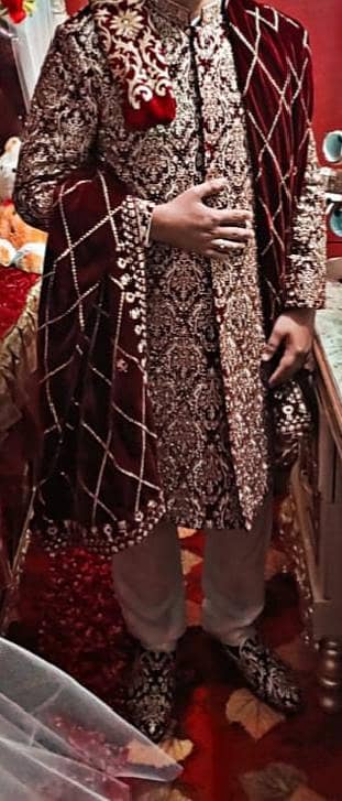 sherwani urgent sale 03200593262
