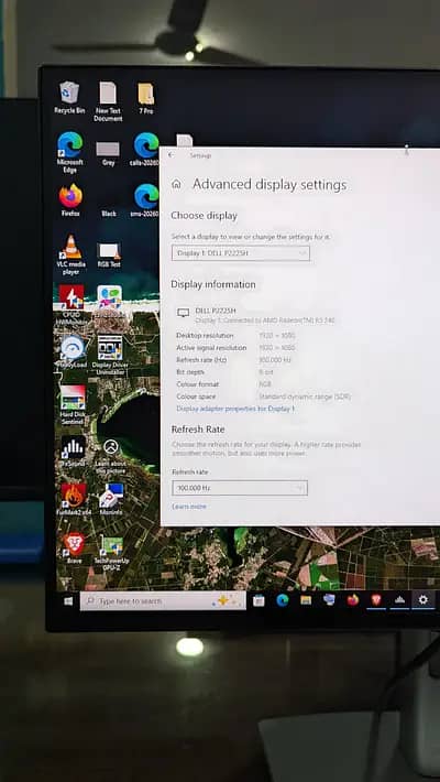 Dell 100hz Gaming Monitor Borderless led