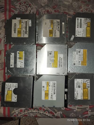 Laptop DVD/CD Drive – 9 Pcs Available – Rs. 700 Each