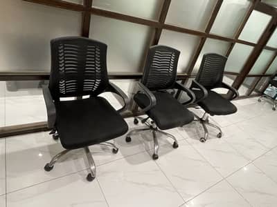 8 visitors chairs for sale