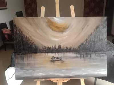 painting name "lost at sea".