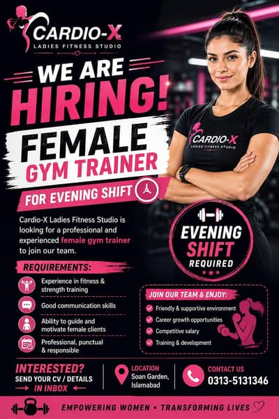 ladies fitness trainer