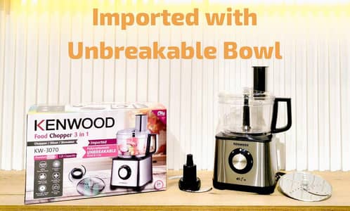 imported chopper unbreakable bowl