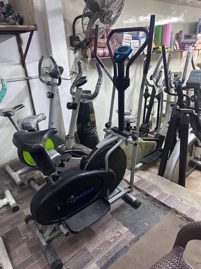 Exercise ( Elliptical cross trainer) cycle