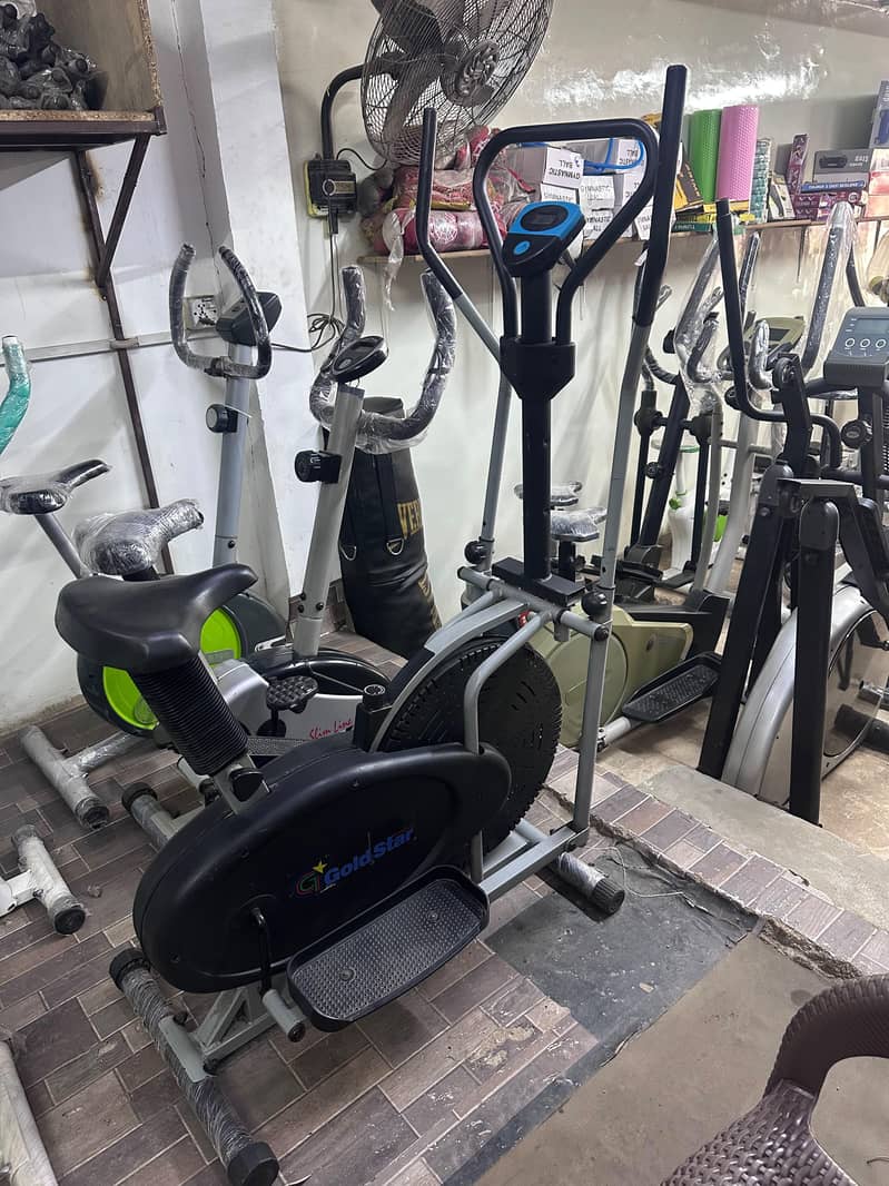 Exercise ( Elliptical cross trainer) cycle 0