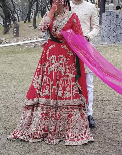  Barat Bridal Lehnga Choli 