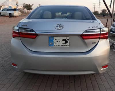 Toyota Corola 1.3 Gli 2019 islamabad