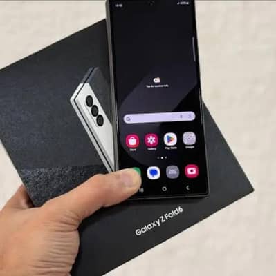 Z Fold 6 12/512 Dual Physical Official PTA Approved 10/9 With Box