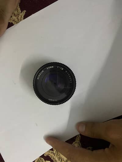 Nikon NIKKOR 50mm f/1.8 AI Manual Lens F-Mount | Clean Glass