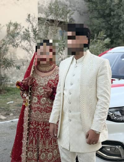 Bridal lehnga pure work lehnga  in new condition