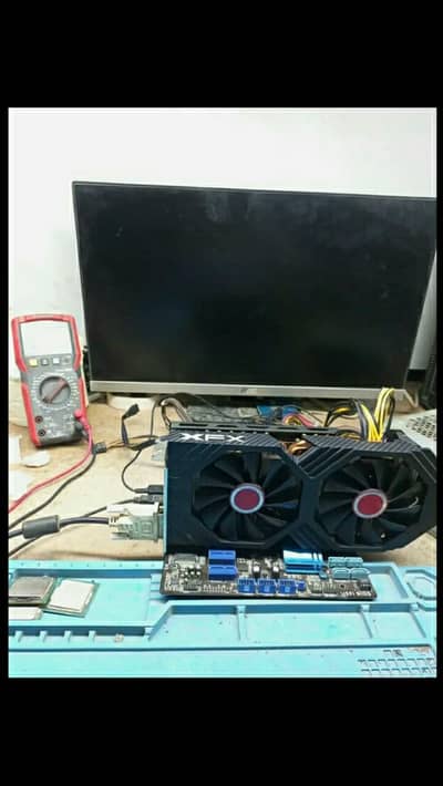 RX GTX RTX fualty graphics card repairing and buying all models
